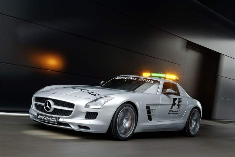 Mercedes SLS AMG F1 Safety Car Gullwing 