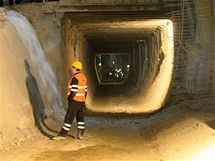 Slavnostn proraen Krlovopolskch tunel
