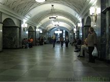 metro v Moskve - Lubjanka