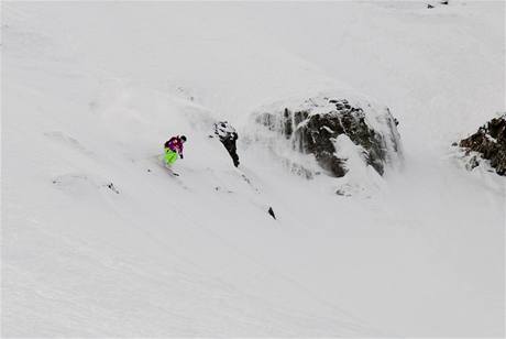 Simona Hrstkov na trati Scott Czech Ride ve vcarskm Lenzerheide