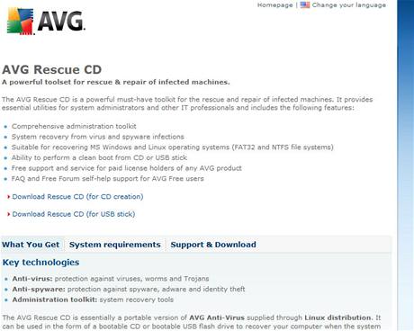 AVG Rescue CD