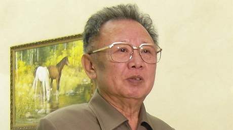 Severokorejský vdce Kim ong-il (29. bezna 2010)
