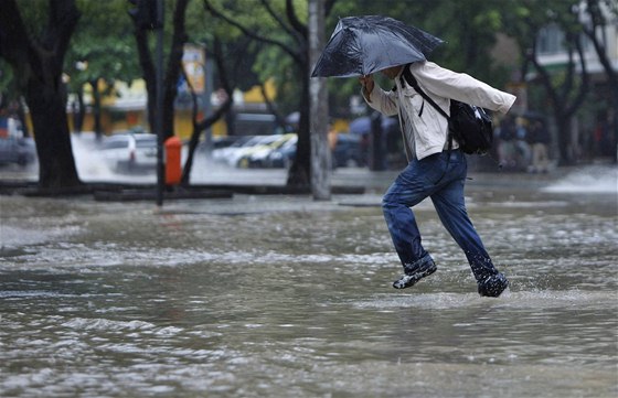 Brazilský stát Rio de Janeiro zasáhly prudké det (6. dubna 2010)