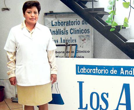 Griselda Floresov Alvaradov rozbhla dky pjkm laborato.