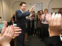 Vdce britskch liberlnch demokrat Nick Clegg