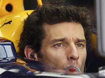 Mark Webber ek na start druhho trninku na Velkou cenu Malajsie