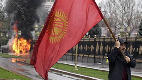 Nepokoje v Kyrgystánu. (7. dubna 2010) Nepokoje v Kyrgystánu. (7. dubna 2010)