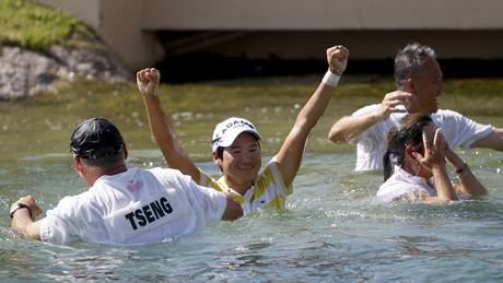 Yani Tsengov, vtzka Kraft Nabisco Championship 2010.