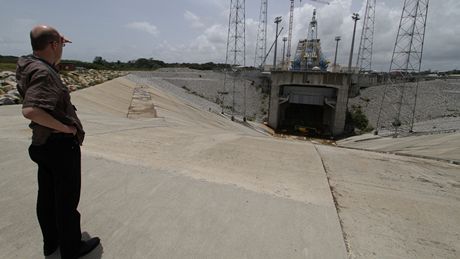 Kosmodrom v Kourou, Francouzská Guyana: stavba odpalovací rampy pro ruské rakety Sojuz