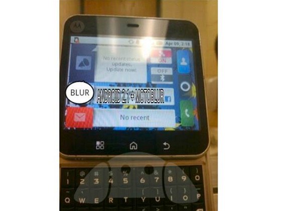 Pipravovaná Motorola s Androidem
