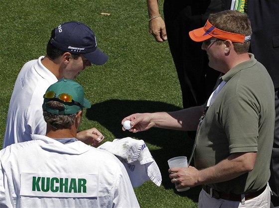 Matt Kuchar, druhé kolo Masters 2010.