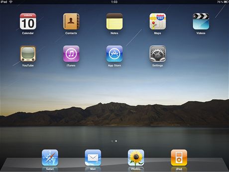 Apple iPad - plocha