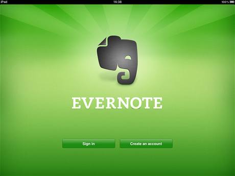 iPad - Evernote