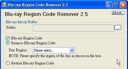 Blu-ray Region Code Remover