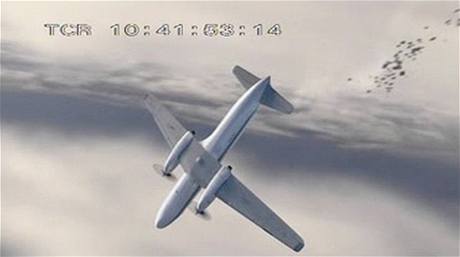 Odtren st trupu letounu Convair 340-580 