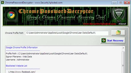 ChromePasswordDecryptor