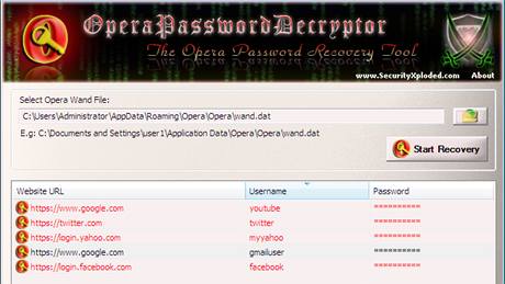 OperaPasswordDecryptor 