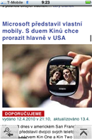 Opera Mini pro iPhone