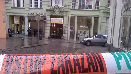 Uzavřená pasáž Rozkvět na ulici Panská v Brně Uzavřená pasáž Rozkvět na ulici Panská v Brně