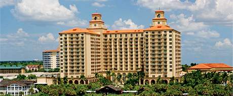 Hotel Ritz-Carlton ve mst Naples na Florid. 