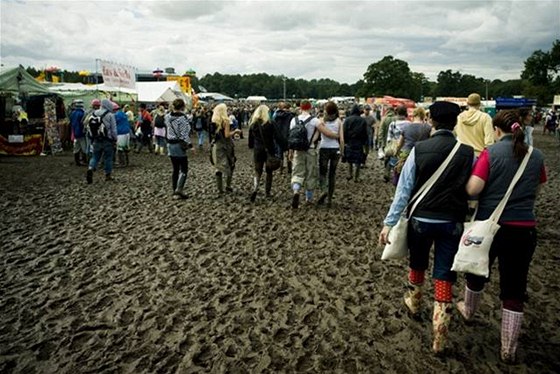 Festivaly v Británii. Ilustraní foto