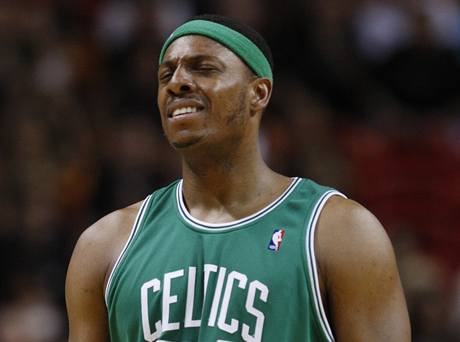 Paul Pierce z Bostonu Celtics vyhl prohru s Miami Heat