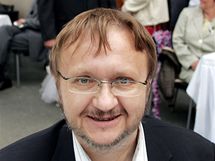 Ladislav Vereck pi naten televiznho serilu Ulice. (2006)