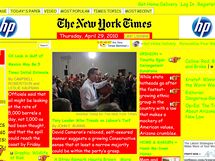 The New York Times (a la Geocities)