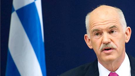 ecký premiér Jorg Papandreu