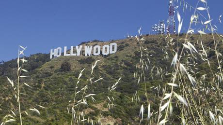 Nápis Hollywood Nápis Hollywood