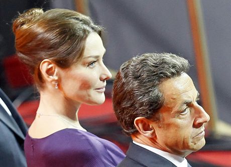 EXPO 2010: Prezident Francie Nicolas Sarkozy s manelkou Carlou