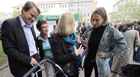 Strana zelench zahjila 2. kvtna v Praze ostrou fzi pedvolebn kampan