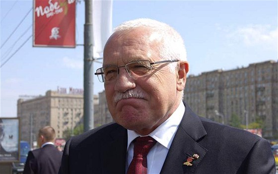 Václav Klaus v Moskv