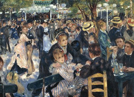 Auguste Renoir - Zbava v Moulin de la Galette
