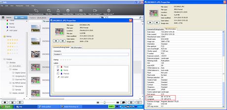 Sony Cyber-shot HX5V - Exif metadata