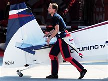 Martin onka ped dalm zvodem Red Bull Air Race v Rio de Janeiru