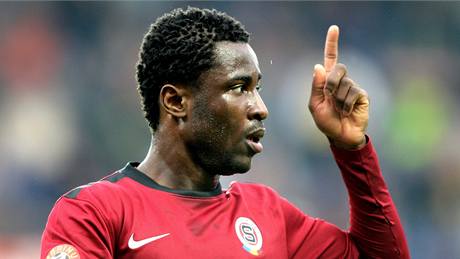 Bony Wilfried se raduje z gólu Bony Wilfried se raduje z gólu