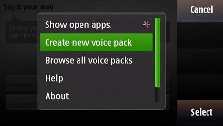 Nokia Own Voice - vlastní hlasové píkazy do navigace zdarma