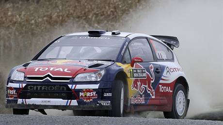 Sébastien Ogier pi Novozélandské rallye