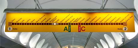 Mu proel tunelem mezi eskomoravskou a Vysoanskou na trase metra B. Ilustraní snímek