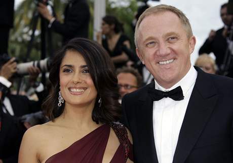 Salma Hayekov a jej manel Francois-Henri Pinault