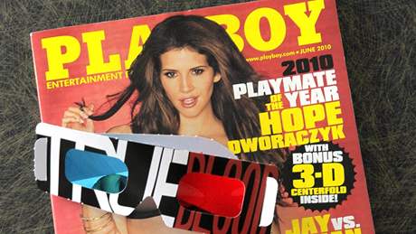ervnovou playmate ukáe Playboy ve formátu 3D
