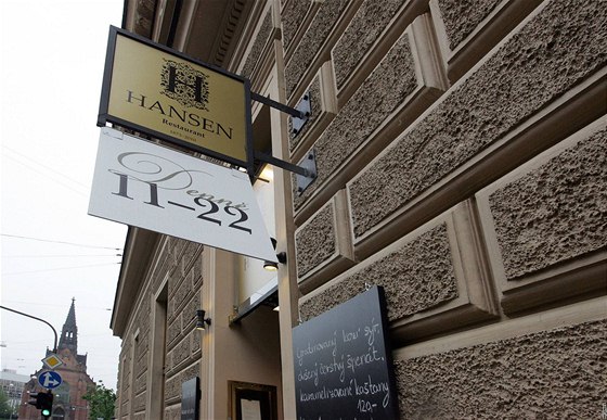 Nov otevená brnnská restaurace Hansen v Besedním dom