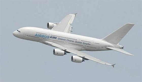 Airbus A380. Ilustraní foto