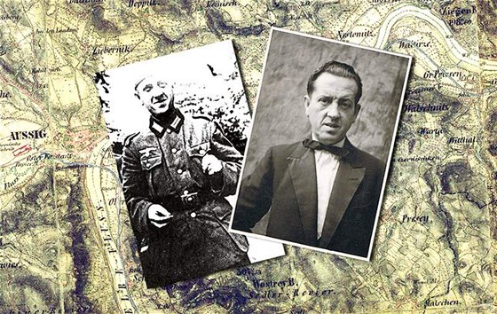 Úedník z Ústí Patz na dvou dobových snímcích.