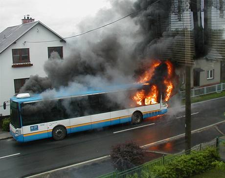 Hoc autobus, jak ho zachytil pohotov svdek