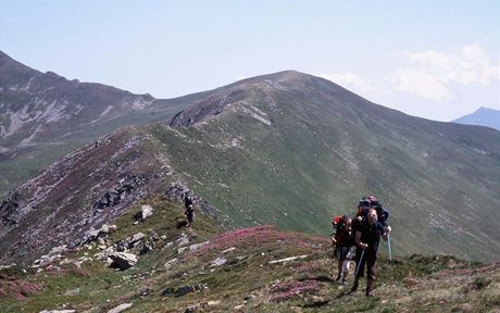 Rumunsko, na hebeni poho Rodna