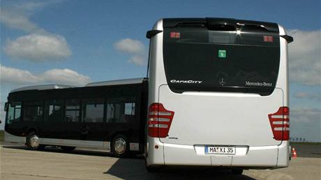 Zadn st autobusu Mercedes CapaCity