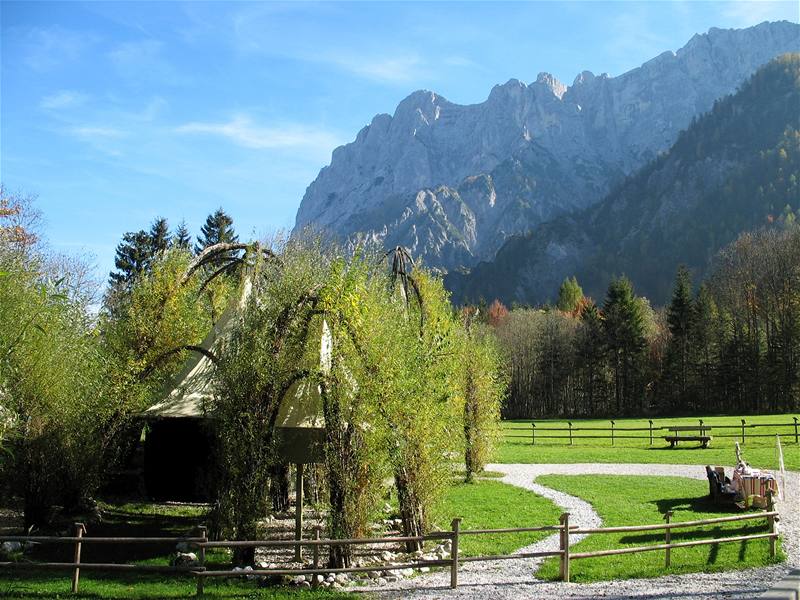 Rakousko, prjezd Národním parkem Gesäuse