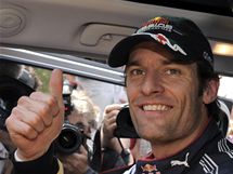 Mark Webber coby vtz kvalifikace na VC Monaka